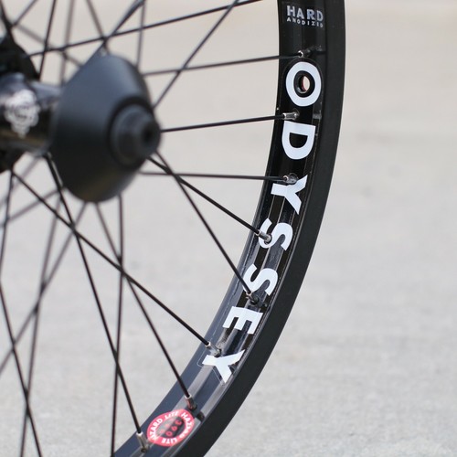 ODYSSEY BMX BIKE VANDERO FRONT OR ANTIGRAM v2 CASSETTE BICYCLE WHEEL BLACK - Picture 4 of 7