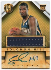 2013-14 Panini Gold Standard #243 Solomon Hill RC GU Auto Indiana Pacers