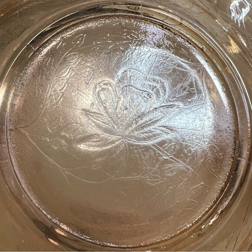 Vintage JEANETTE Set 2 Indiana Glass Carnival Floragold Louisa Bowl | Iridescent - Picture 9 of 11