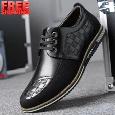 Zapatos De Cuero Casuales Elegante Para Hombre Moda Estilo Lujo Negocios Cómodos