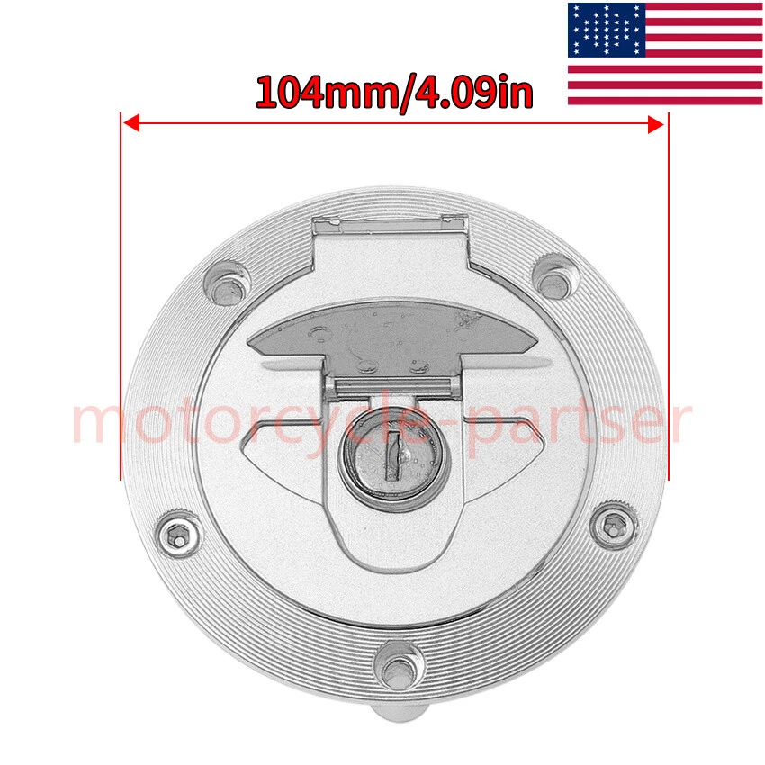 FUEL GAS CAP Keys for Yamaha YZF R15 11-18/YZF250 YZF R25 15-18/YZF R3 2015-2018 Foto 2 de 4