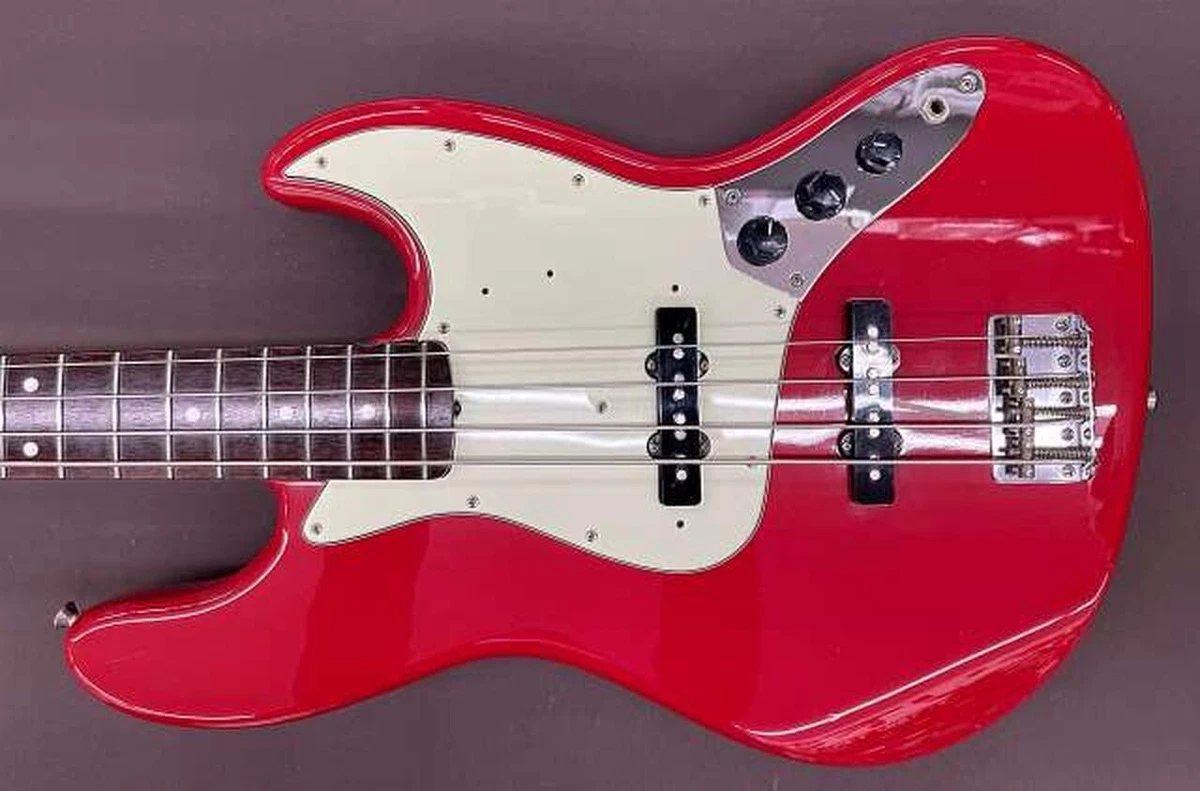 Fender Japan JB62-75 Jazz Bass Red Crafted in Japan 1997-2000
