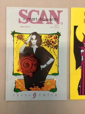 Scan 1 & 2 Complete Set Iconographic Comics 1992 Rare HTF | eBay