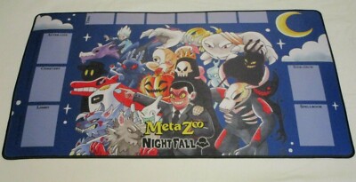 Metazoo Games TCG Nightfall Night Fall Single Player Mat 1st Edition Release 