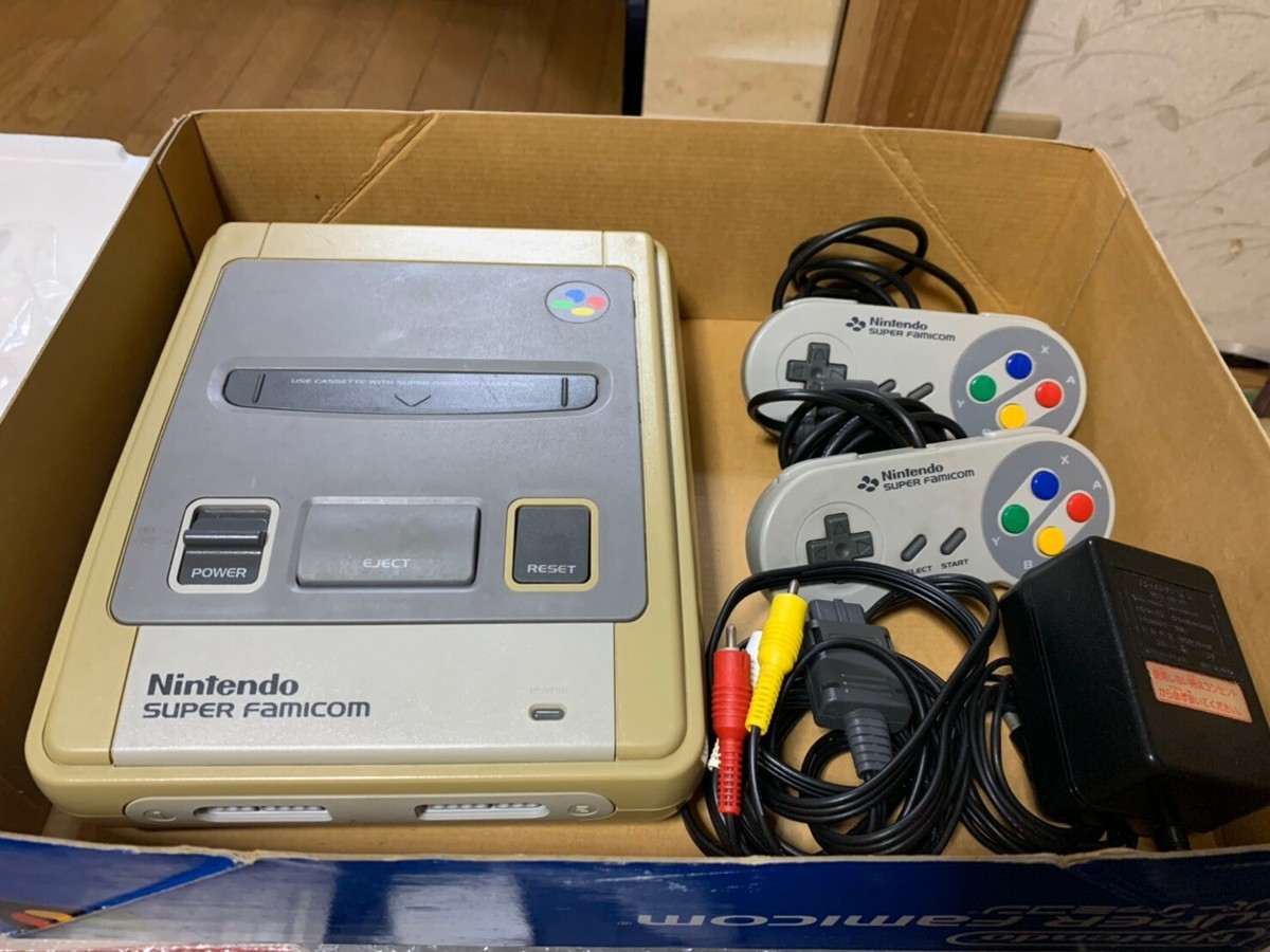 3CM21 Nintendo 任天堂 ニンテンドー SUPER FAMICON Nintendo Japan Game console SUPER Famicom Famicon SNES