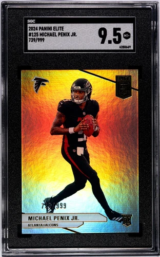 2024 Panini Donruss Elite Michael Penix Jr. #125