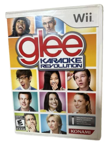 Wii Glee Karaoke Revolution Video Game Tested Works Booklet 2010