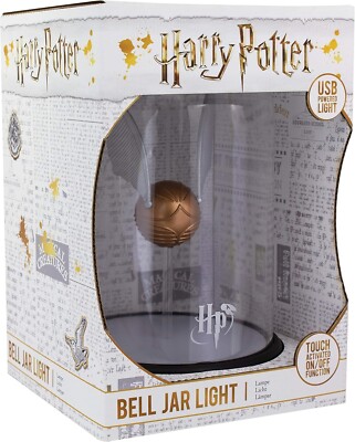 Harry Potter schwebende goldene Schnatzleuchte, berührungsaktivierte Schreibtischlampe