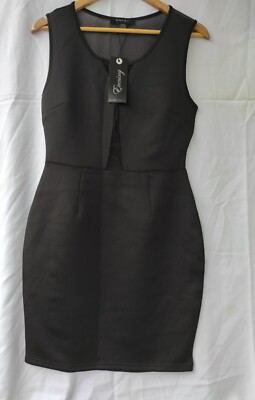 M/11 AMISA  Gr.EU 40 Damen  Kleid  schwarz Black