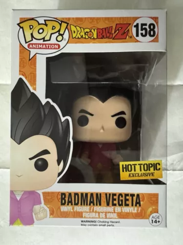 Funko Pop! - Dragon Ball Z - Badman Vegeta #158 - Hot Topic Exclusive