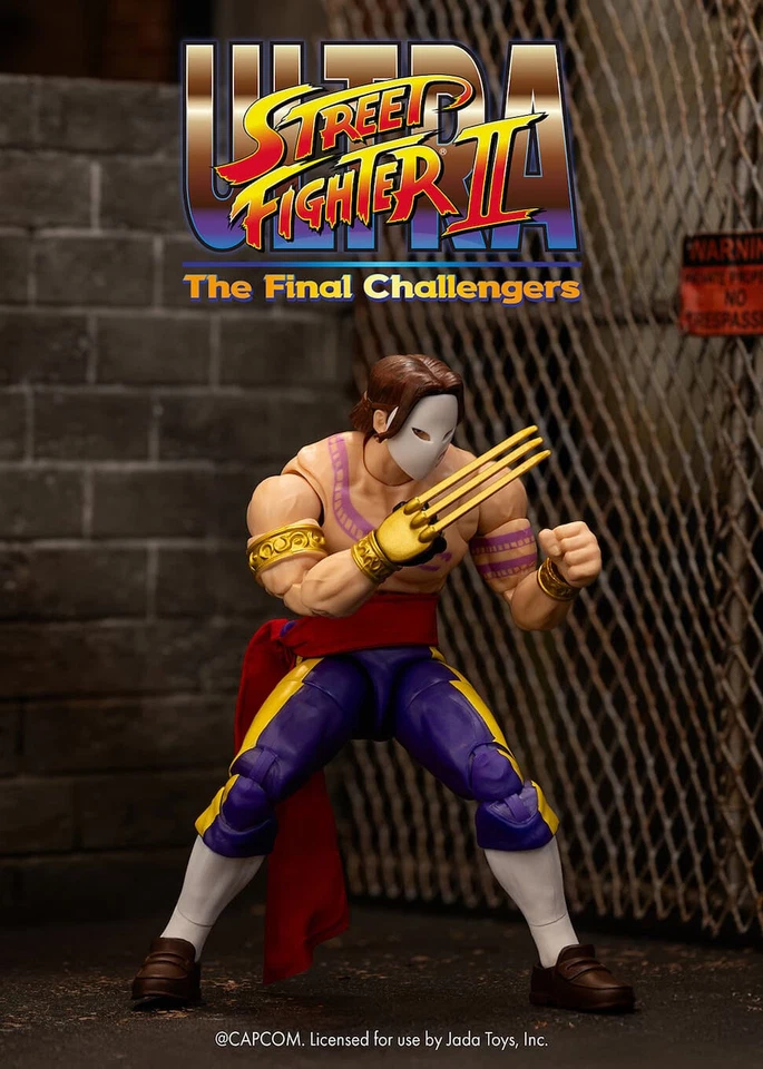 ¡EN STOCK! Figura de acción Ultra Street Fighter II VEGA de 6 pulgadas de Jada Toys Foto 2 de 4