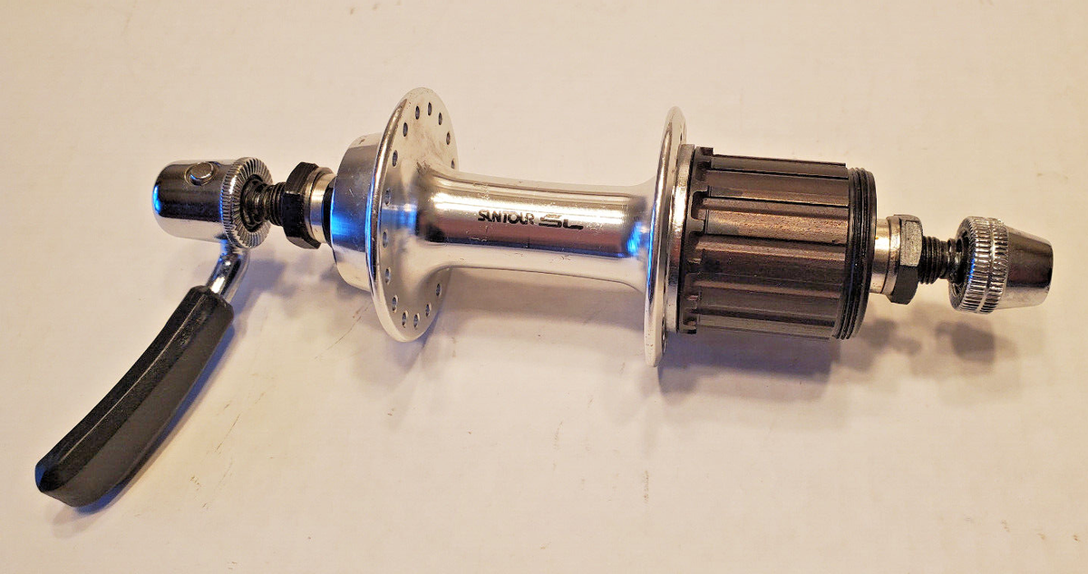 NOS Suntour SL Rear Hub MTB Bicycle 7 8 spd Cassette 36H Trek