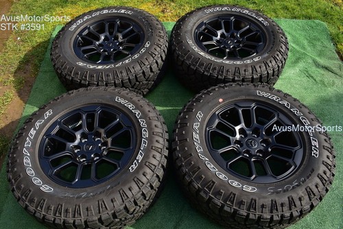 18" Ram 1500 REBEL OEM Night Edition Wheels Dodge Tires Jeep Grand Wagoneer