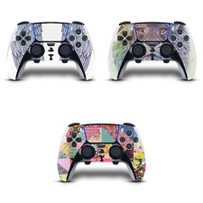RACHEL CALDWELL ART MIX VINYL SKIN DECAL FOR SONY PS5 DUALSENSE EDGE CONTROLLER