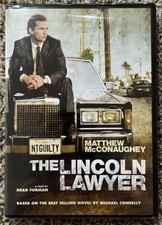 The Lincoln Lawyer DVD, 2011 Matthew McConaughey, Marisa Tomei - Brand New  