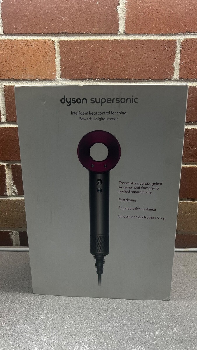 Dyson Supersonic ヘアドライヤー HD01 グレー/ピンク DYSON Supersonic Hair Blow Dryer HD01 - Gray/Pink (Fuschia