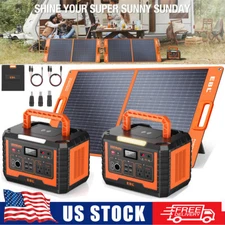 New Portable Power Station 200W/500W/1000W Solar Generator / Solar Panel