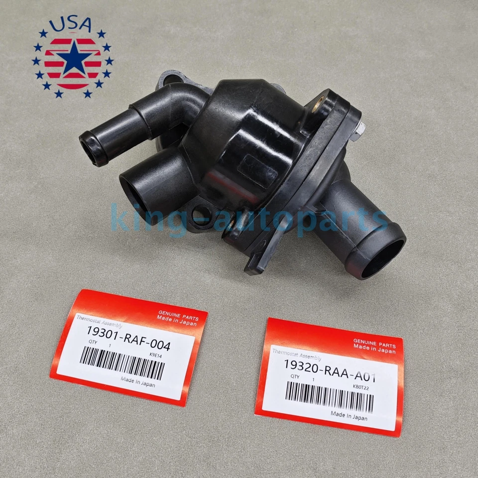 New Thermostat Cover Assembly+Housing For 06-15 Honda Civic Si CR-V Acura New Foto 3 de 4