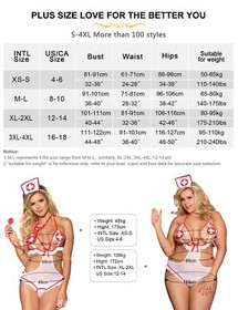 Nurse Costume Women Lingerie Outfit Cosplay Halloween Nightwear with Garter Belt