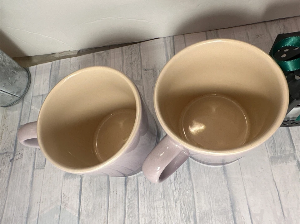 Le Creuset Bluebell Purple 12 Oz Mugs Set/2 2nd Choic New - Image 4 of 4