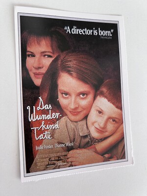 Cinema Filmplakatkarte | Das Wunderkind Tate | 1991