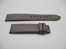 Vacheron Constantin Gray 16mm x 14mm Curved Lug-Ends Satin Watch Straps Bands