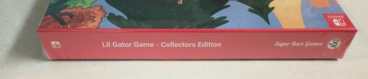 Lil Gator Switch Gold Card 新品未開封 Lil Gator Game Collectors Edition - Super Rare Games #100