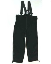 Overalls Small Short/Regular Black Fleece Cold Weather Synthetic US Military
