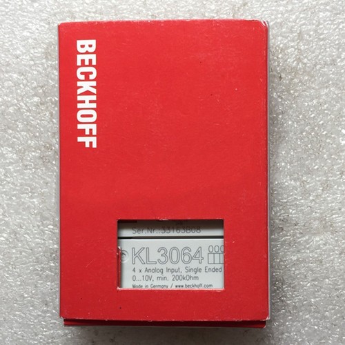 BECKHOFF KL3064 Digital KL 3064 Module PLC New In Box FAST SHIPPING - Picture 1 of 2