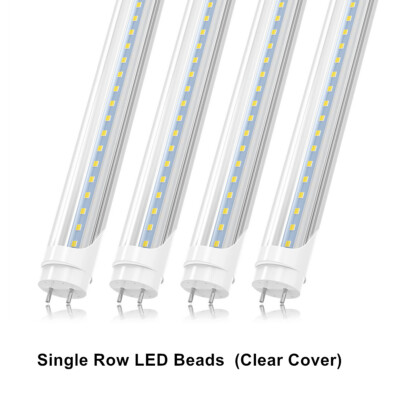 25-100Pack 22W 28W 4FT T8 LED Tube Light 4Foot G13 2-Pin Dual Power Garage Light