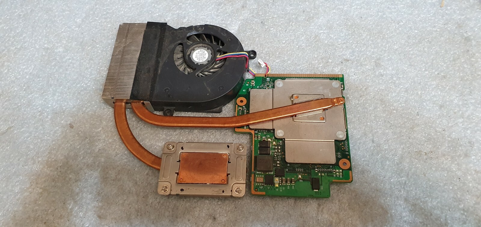 Toshiba Satellite A300 Ati Radeon Mobility HD 3470 256Mb Video Card Fan  Heatsink | eBay