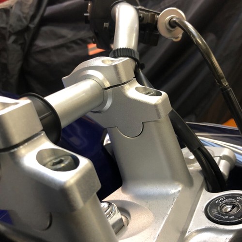 Soportes elevadores de barra de mango offset aptos para Beta RR 125 4T Motard/RR 125 4T Supermoto - Imagen 2 de 28