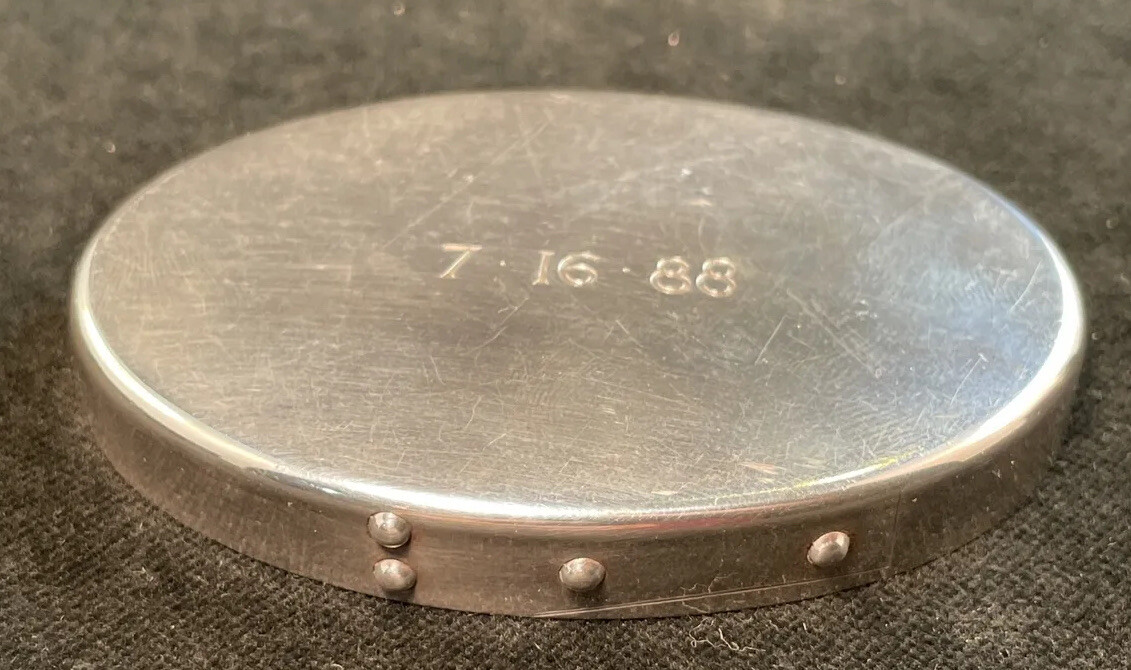 Tiffany Sterling Silver Jewelry/ Trinket Box Italy | eBay