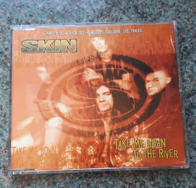 Skin- Take Me Down To The River ( CD 2) 1995 UKCD Single - Like New