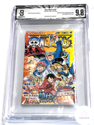BGS 9.8 ONE PIECE Vol.107 1st Printing Graded Comic Manga 2023  