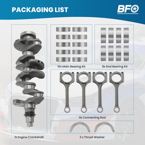 Engine Crankshaft ConRods Bearing Set 623V6-2EH00 For Hyundai KIA Soul 2.0L - Picture 4 of 12