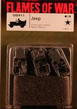 Recon Jeeps 15mm WWII US411 Flames of War UK Soviet French Israeli Korea Vietnam