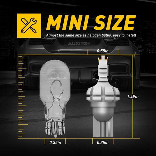LED Backup Reverse Lights Bulbs White 921 912 2835 916 922 T15 6500K Xenon White - Picture 4 of 9