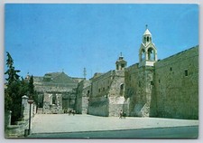 Bethlehem Church of Nativity Vintage Postcard Exterior View