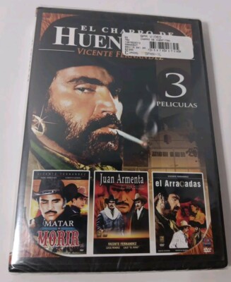 Vicente Fernandez: El Charro De Huentitan 3 PK (3 Peliculas) DVD - Brand New