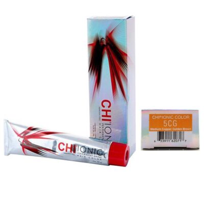 Farouk CHI Ionic Permanent Shine Color 5CG Medium Copper Brown Gold 3oz