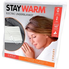 Electric Heated Blanket Dual Control Underblanket WASHABLE Cover Single - F900