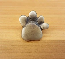 Brass Floor Wall Plate Small Footprint Cat Figurine Animal Home Art Decor