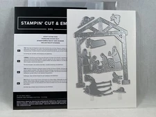NIGHT DIVINE Dies Stampin Up Nativity Christmas H23