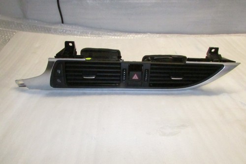 2012 - 2018 AUDI A7 QUATTRO FRONT CENTER DASHBOARD VENT TRIM W/HAZARD SWITCH OEM - Picture 8 of 11