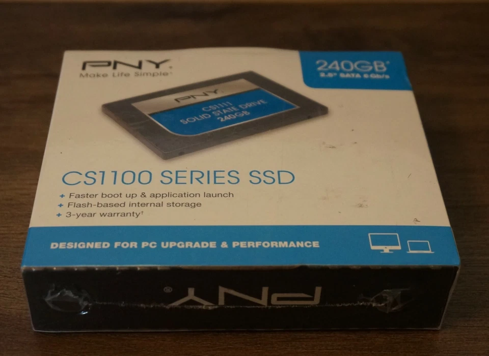 New! Genuine PNY 240GB CS1111 Internal 2.5 inch SATA III Solid State Drive SSD - Image 3 of 4