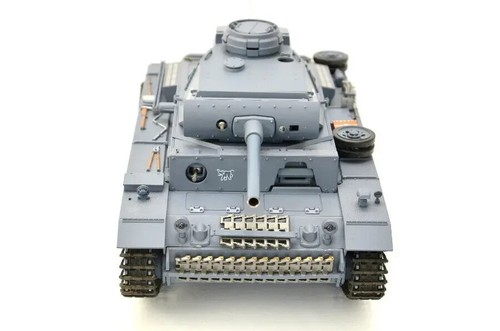 RC Panzer "Kampfwagen III" 1:16 Heng Long R&S Stahlgetriebe V7.0 Metallketten - Bild 6 von 9