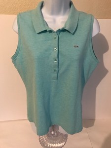 lacoste women's sleeveless polo shirts