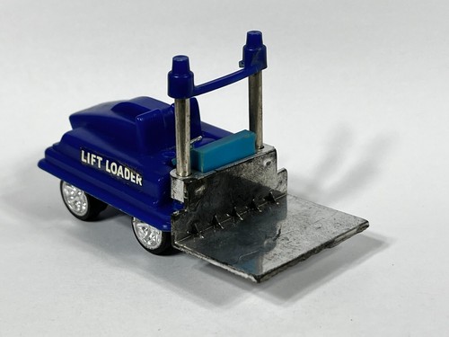Vintage Triang Lift Loader Space Toy Lunar Astronaut Car Fork Lift Plastic 3" - Picture 8 of 10