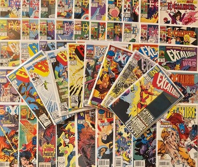 Marvel Comics Lot - 55 Books! Excalibur, Nightcrawler SEE PHOTOS! FREE SHIPPING!